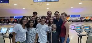 Levi's 14th Birthday - bowling with friends